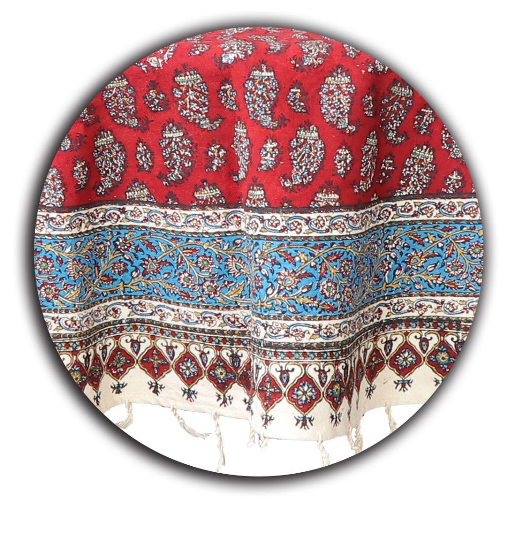 رومیزی گرد، قطر 1.5×1.5