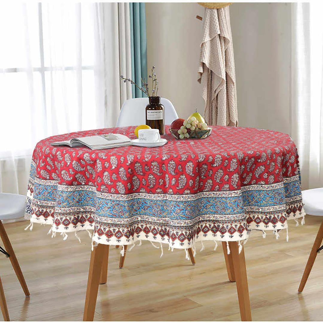 رومیزی گرد، قطر 1.5×1.5